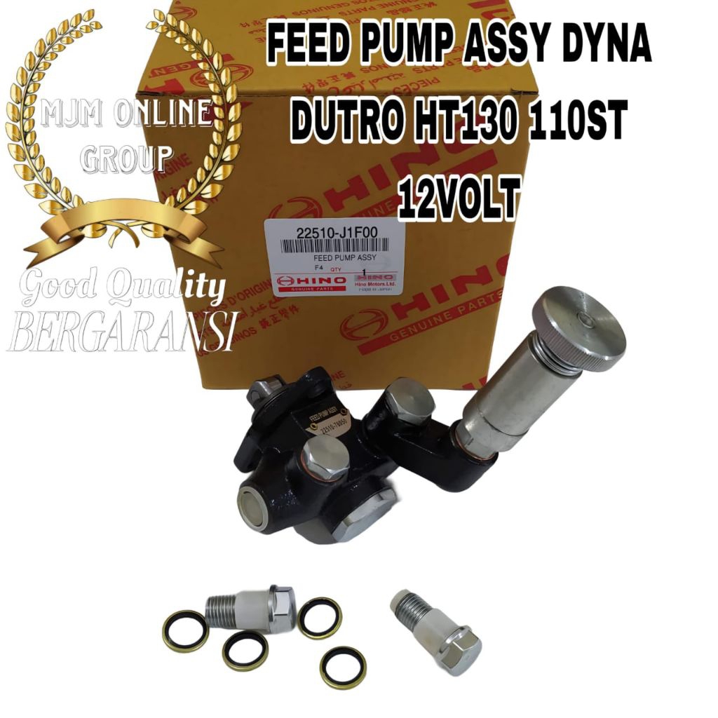Feed Pump Assy Pompa Solar Hino Dutro Ht130 130 Hd 110st 12volt Baru Berkualitas
