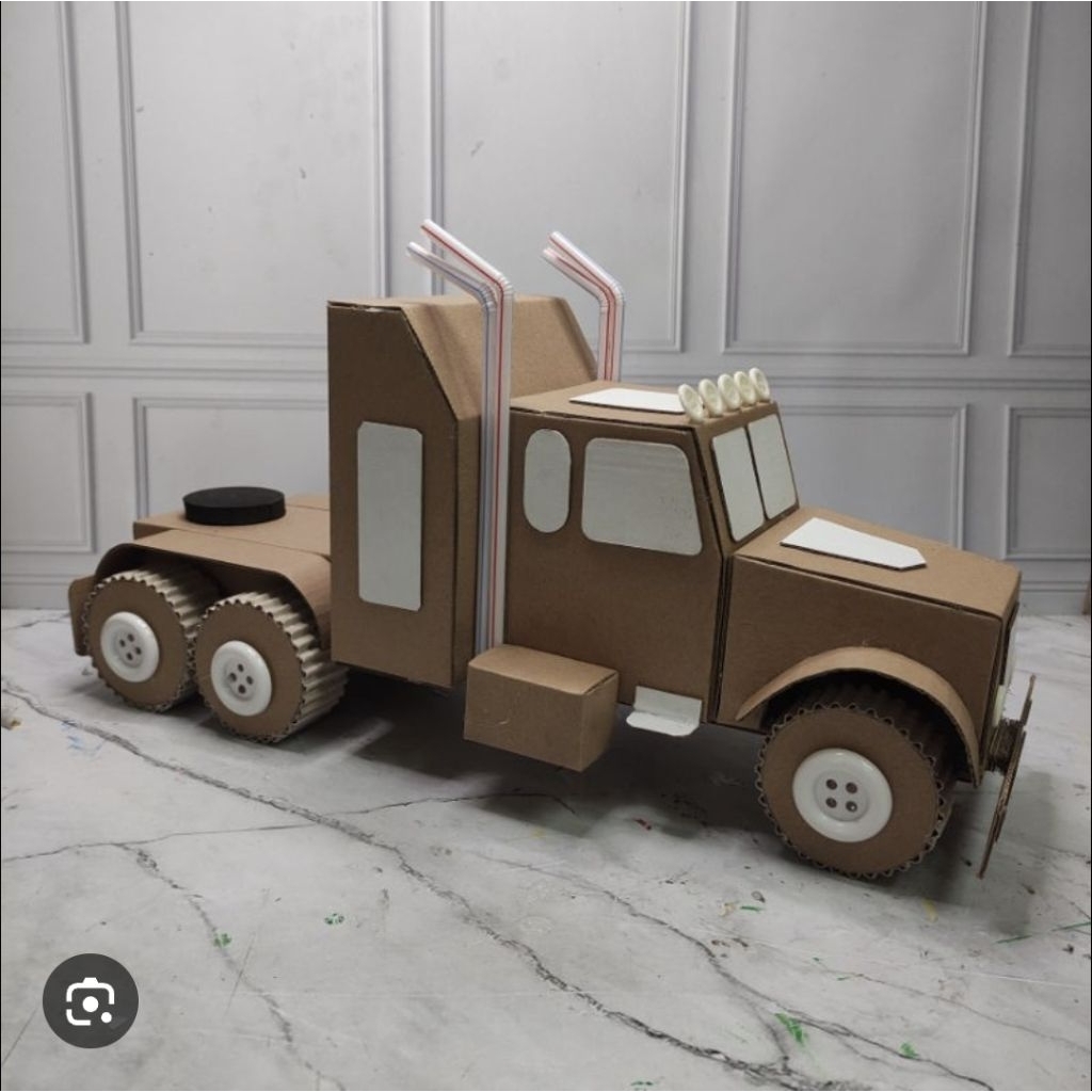 truk tranformer kardus