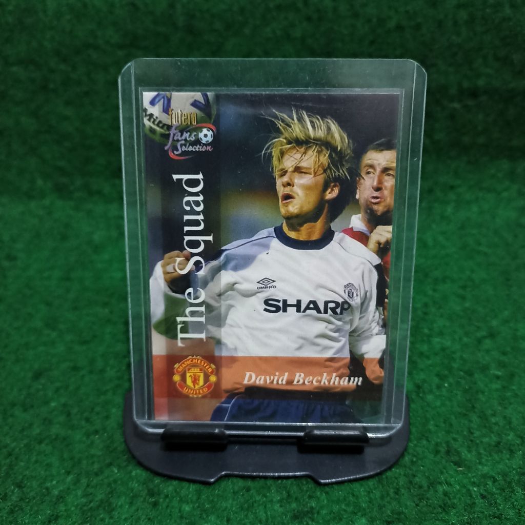 KARTU BOLA DAVID BECKHAM THE SQUAD MANCHESTER UNITED FUTERA 2000