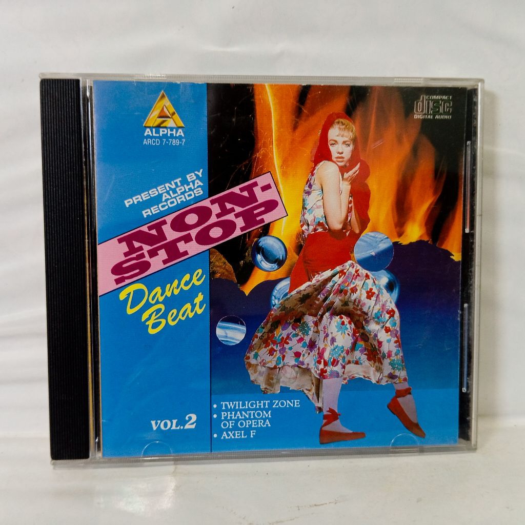 CD Non-Stop Dance Beat Vol. 2 Present By Alpha Records