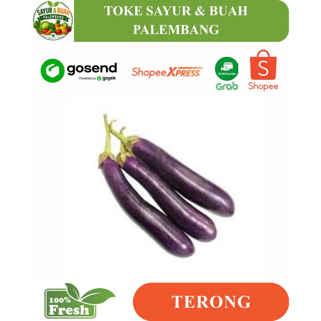 TERONG UNGU SEGAR FRESH- Toke Sayur Palembang