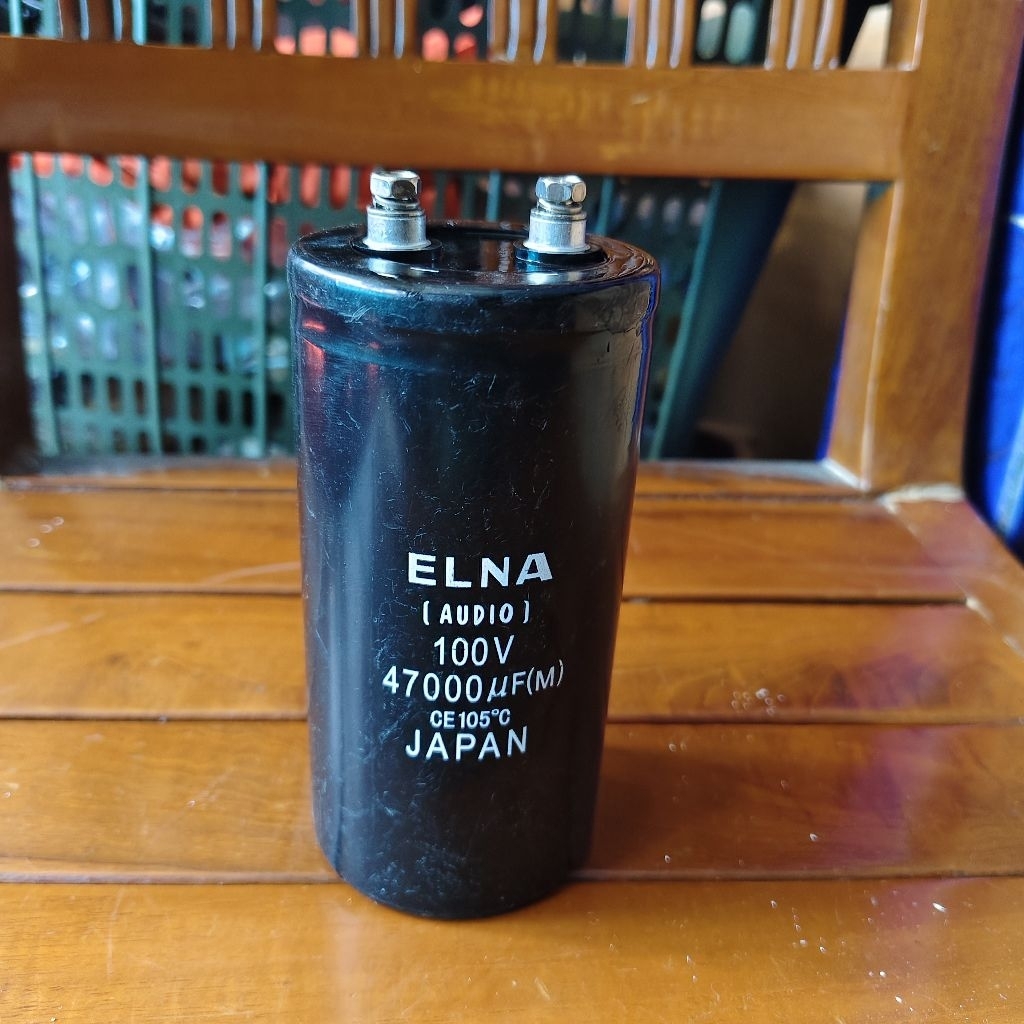 elko ELNA Kapasitor Audio 47000uf - 100V . Japan