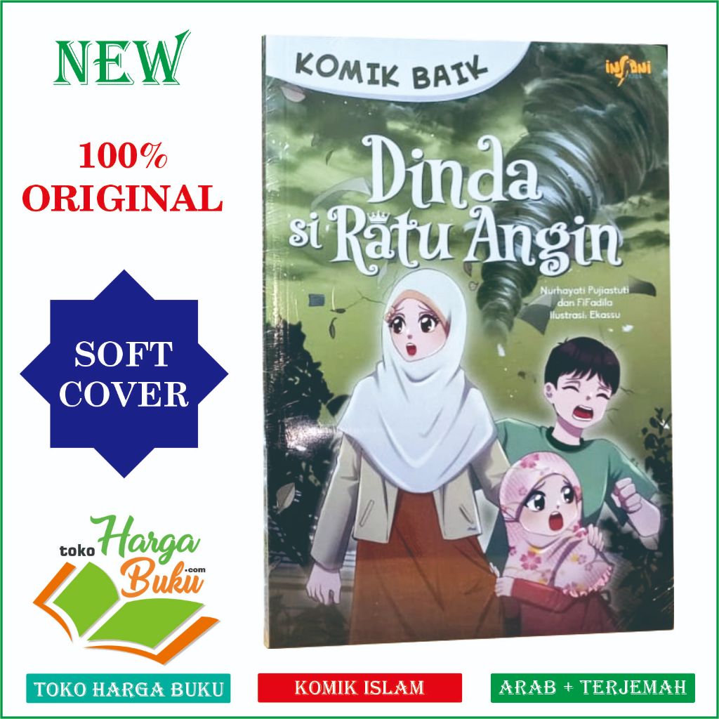 Foto Komik Baik Dinda Si Ratu Angin Buku Cerita Anak Islami Gema Insani Press ORIGINAL - GIP