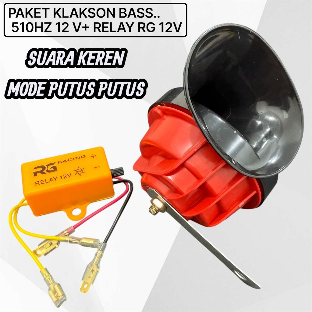 KLAKSON KEONG KLAKSON MOTOR MODEL KEONG KLAKSON KEONG WATERPROOF KLAKSON + RELAY SUPER KENCANG