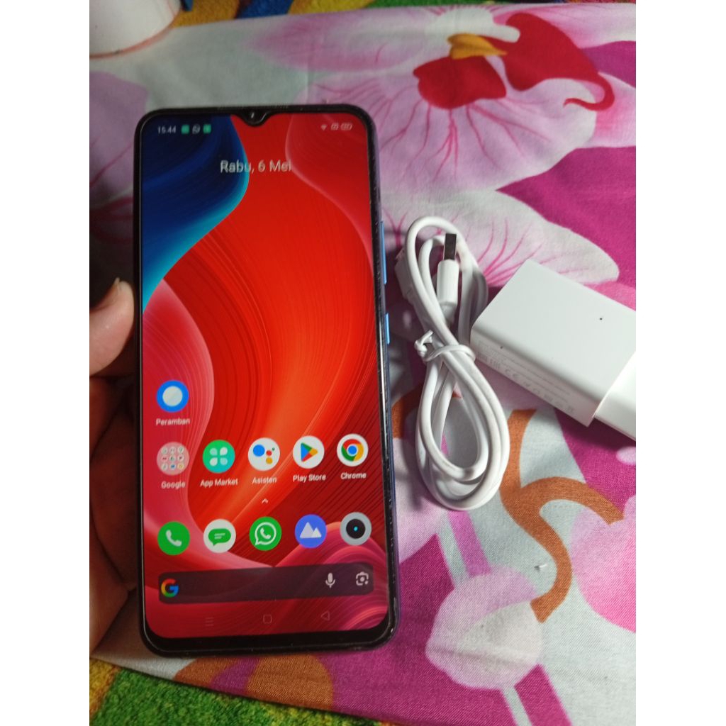 Di jual MURAH HP Realme C12 RAM 3/32 Barang Bagus Kondisi Normal Siap Pakai Bonus  Carger