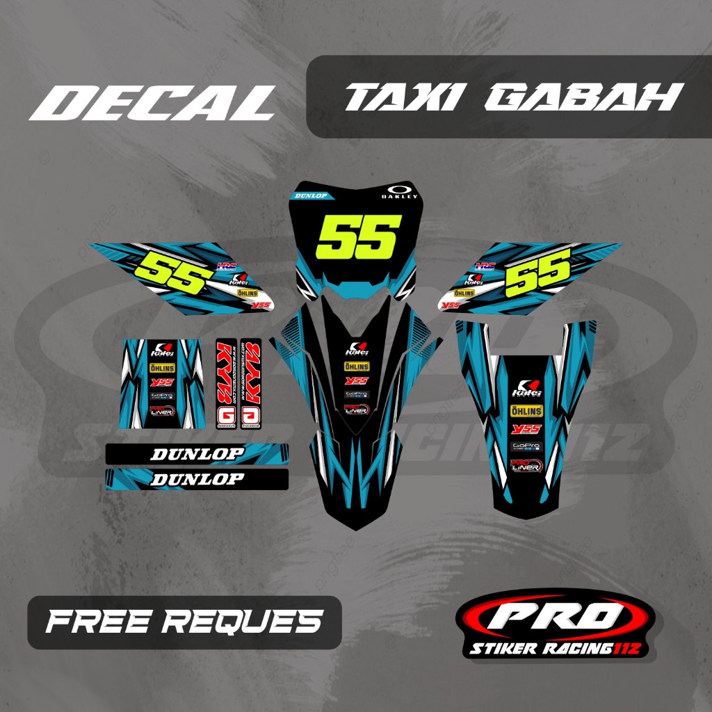 DECAL OJEK GABAH DECAL TAXI GABAH DECAL ANGKUT GABAH FREE CUSTOM