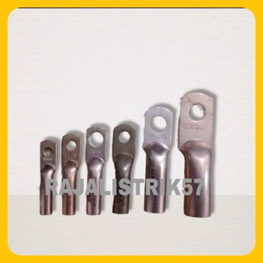 Skun kabel DTG Tembaga 16mm 25mm 70mm 120mm