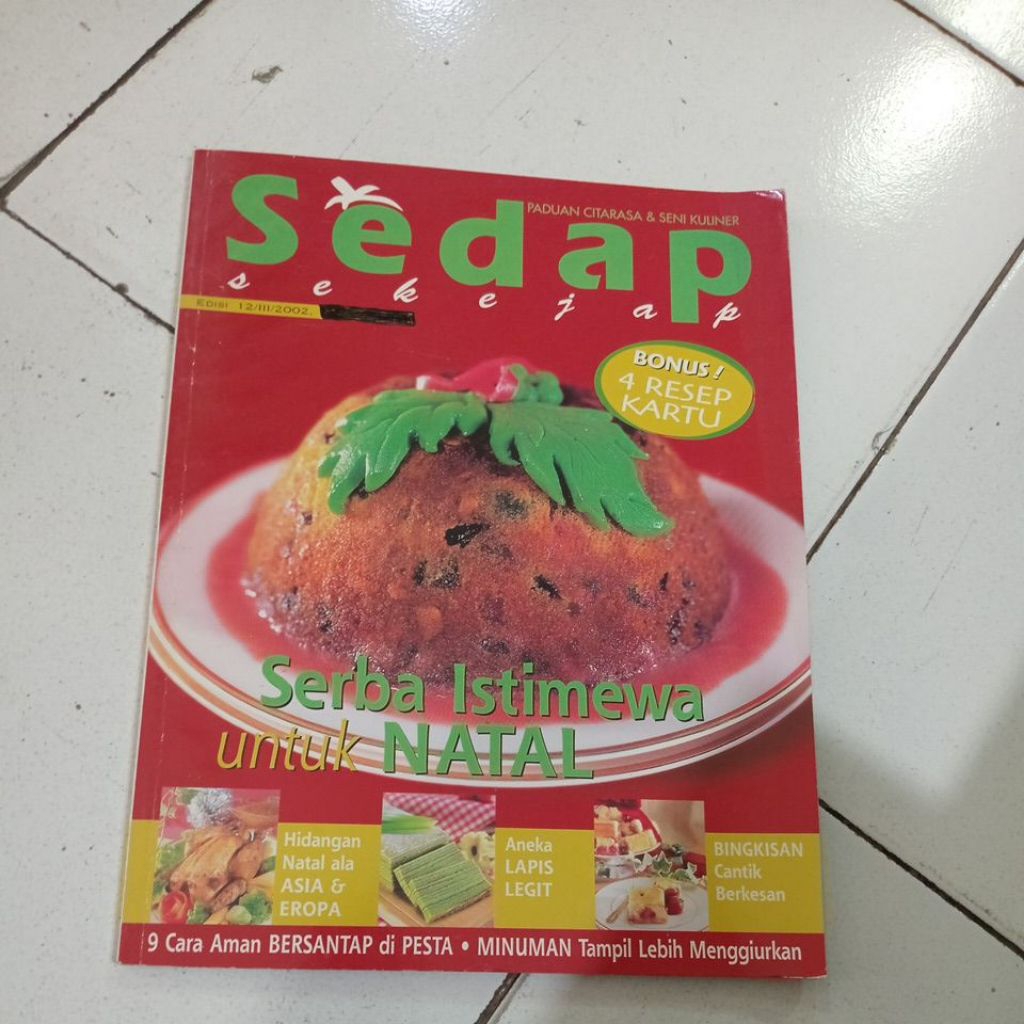 MAJALAH SEDAP SEKEJAP BUKU BEKAS
