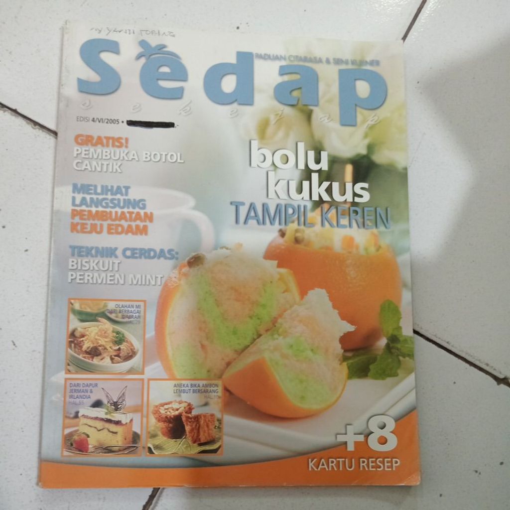 MAJALAH SEDAP SEKEJAP BUKU BEKAS