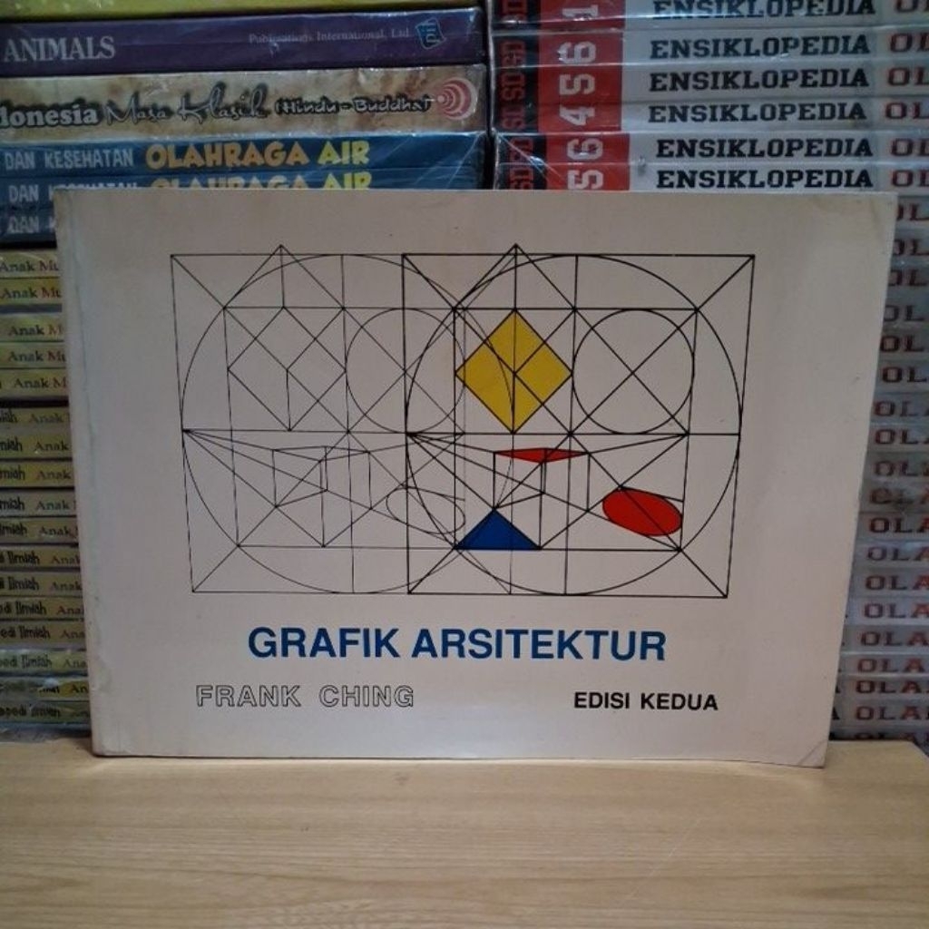 Buku Original GRAFIK ARSITEKTUR EDISI KEDUA Oleh FRANK CHING Penerbit ERLANGGA