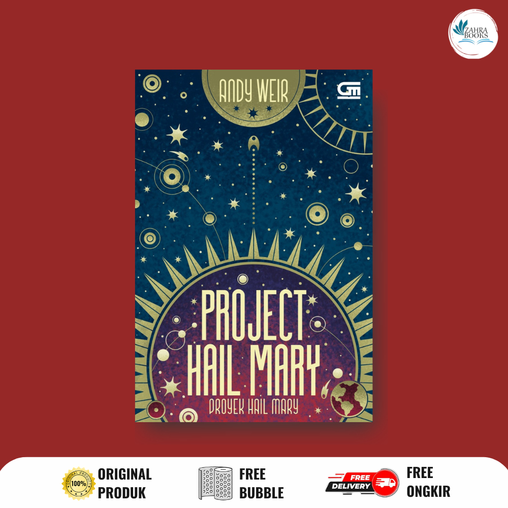 NOVEL PROYEK HAIL MARY (Project Hail Mary) By Andy Weir - Gramedia