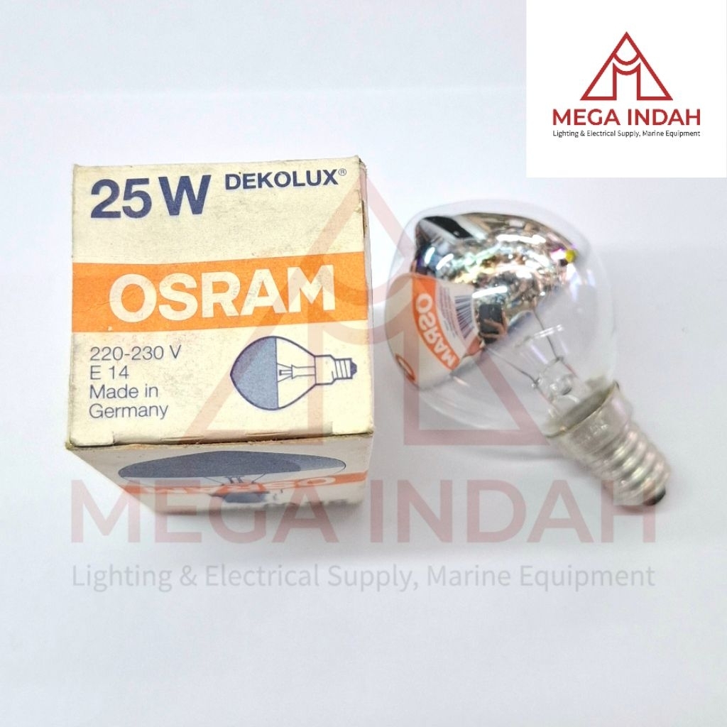 Lampu Pijar Merk Osram ( DEKOLUX  25W  E14 )
