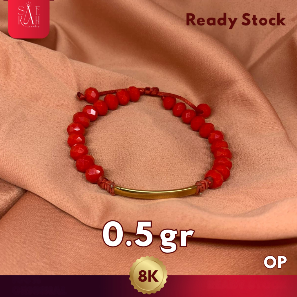 Liontin Emas Gelang Tali 8K - Toko Emas Saerah - 0.5 Gram 286