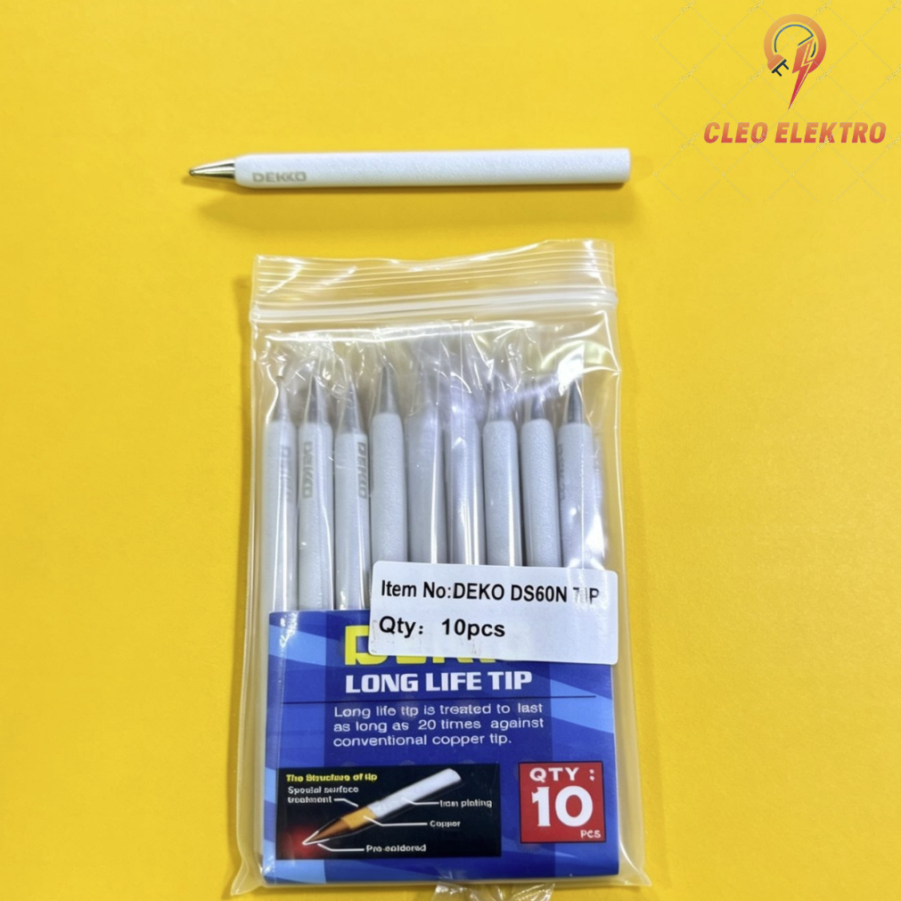 UJUNG SOLDER / MATA SOLDER / TIP SOLDER 60 WATT ORIGINAL DEKKO KRISTAL