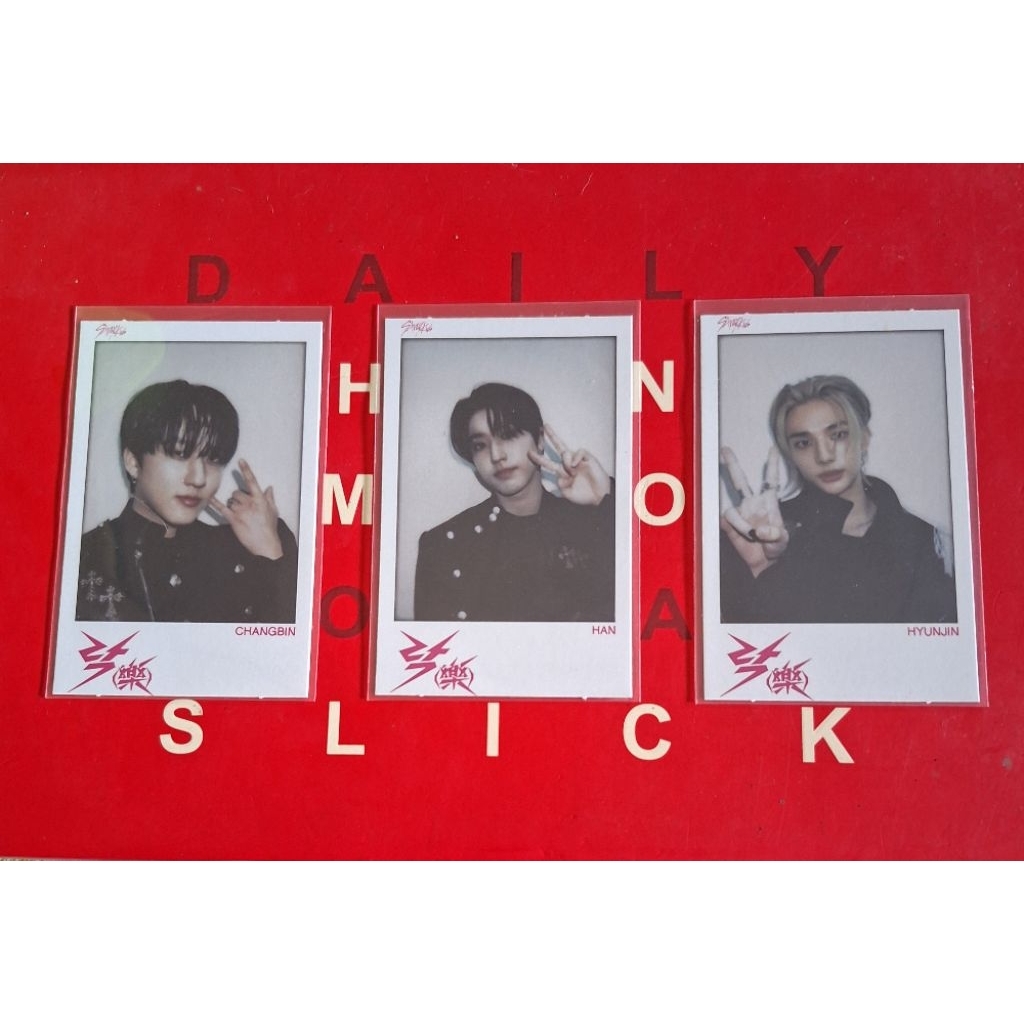 [READY STOCK] Stray kids ROCKSTAR Web Lucky Draw Soundwave Round 4 Pola POB CHANGBIN HYUNJIN HAN