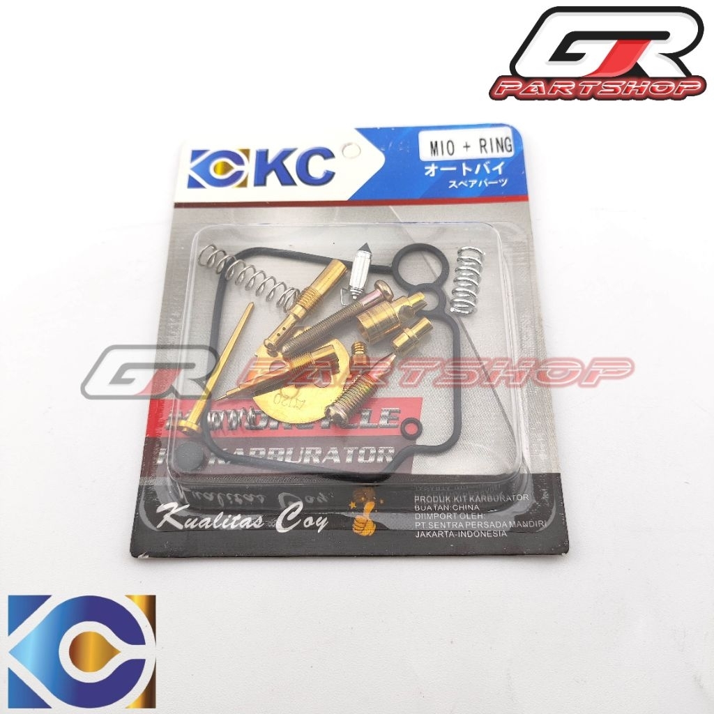 REPARKIT MIO SPORTY SMILE SOUL FINO MERK KC KARBURATOR KIT CARBURATOR KARBU SPUYER SET PARKIT REPAIR