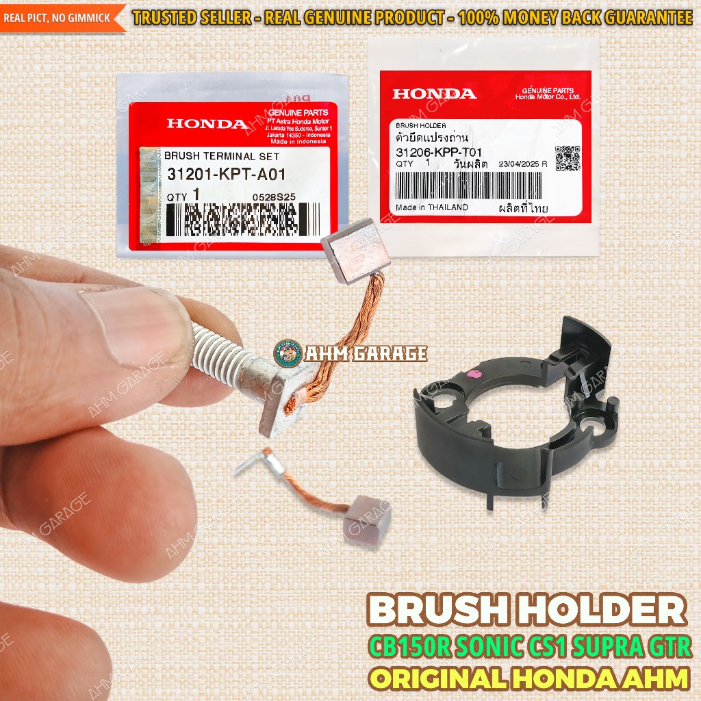 Dudukan Arang Stater CB150R Old Dudukan Brostel Dinamo Starter CB 150R K15 Brush Holder CB 150 R Str