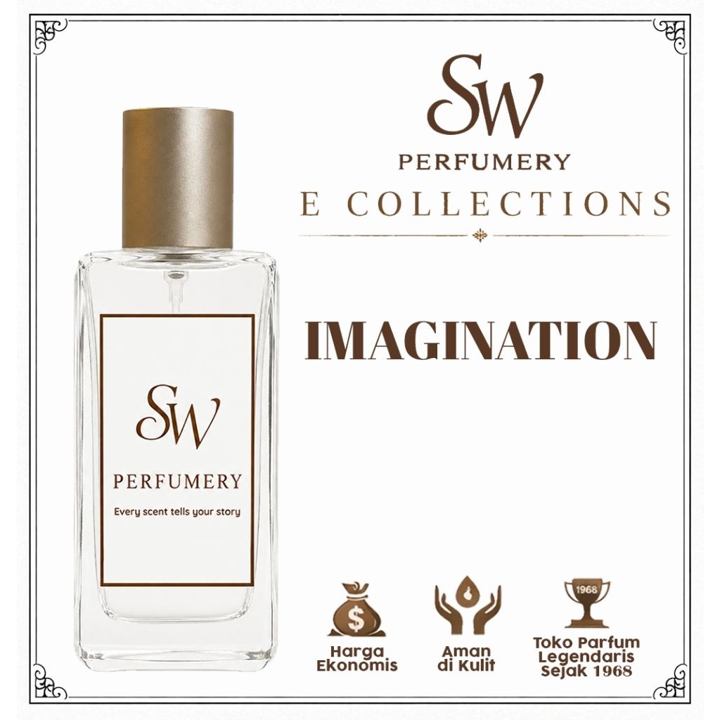 Parfum Pria  Lv Imagination Parfume Cowok -SW Perfumery Tahan Lama 24 Jam