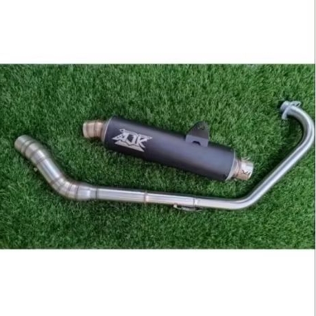 Knalpot AJK RACING Jenong Ngebas Adem Vixion Satria Fu Cbr 150 Tiger Scorpio Gsx