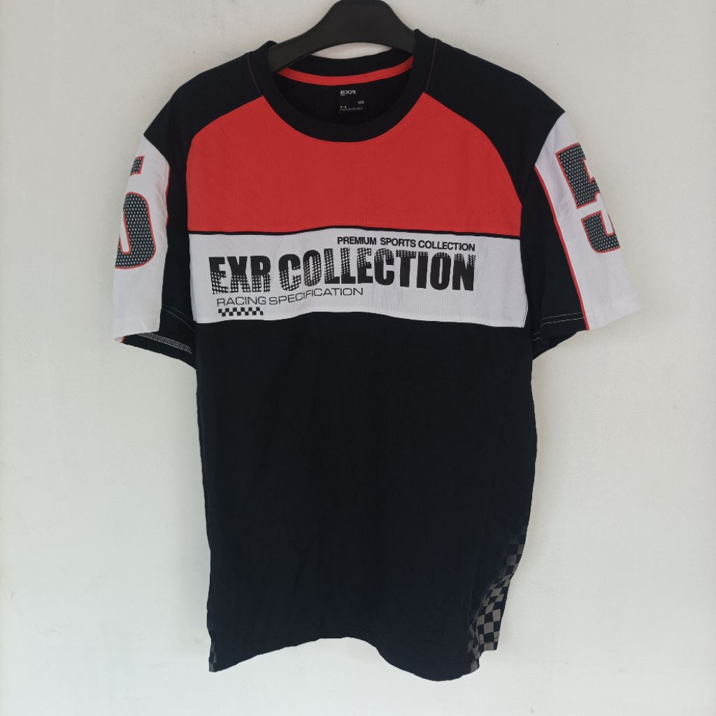 EXR RACING ORIGINAL KAOS OLAHRAGA PRIA SIZE XL Y020