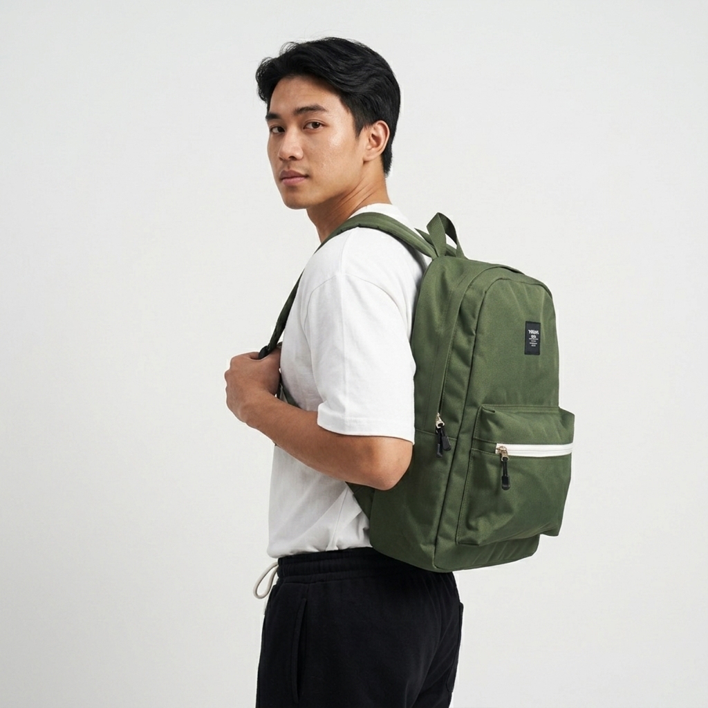 Throox Tas Ransel ||  KYGO Green Backpack