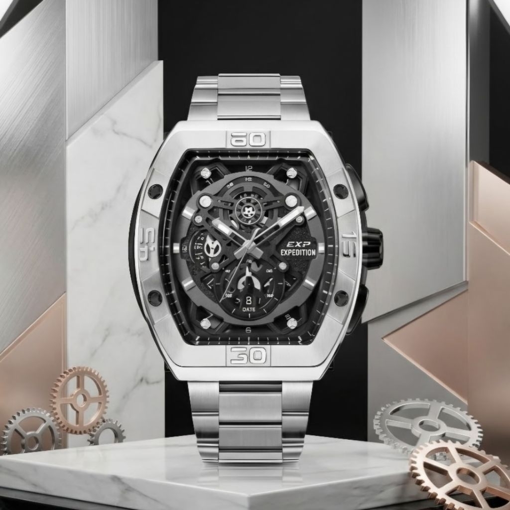 EXPEDITION 6800 RANTAI SILVER cowok original