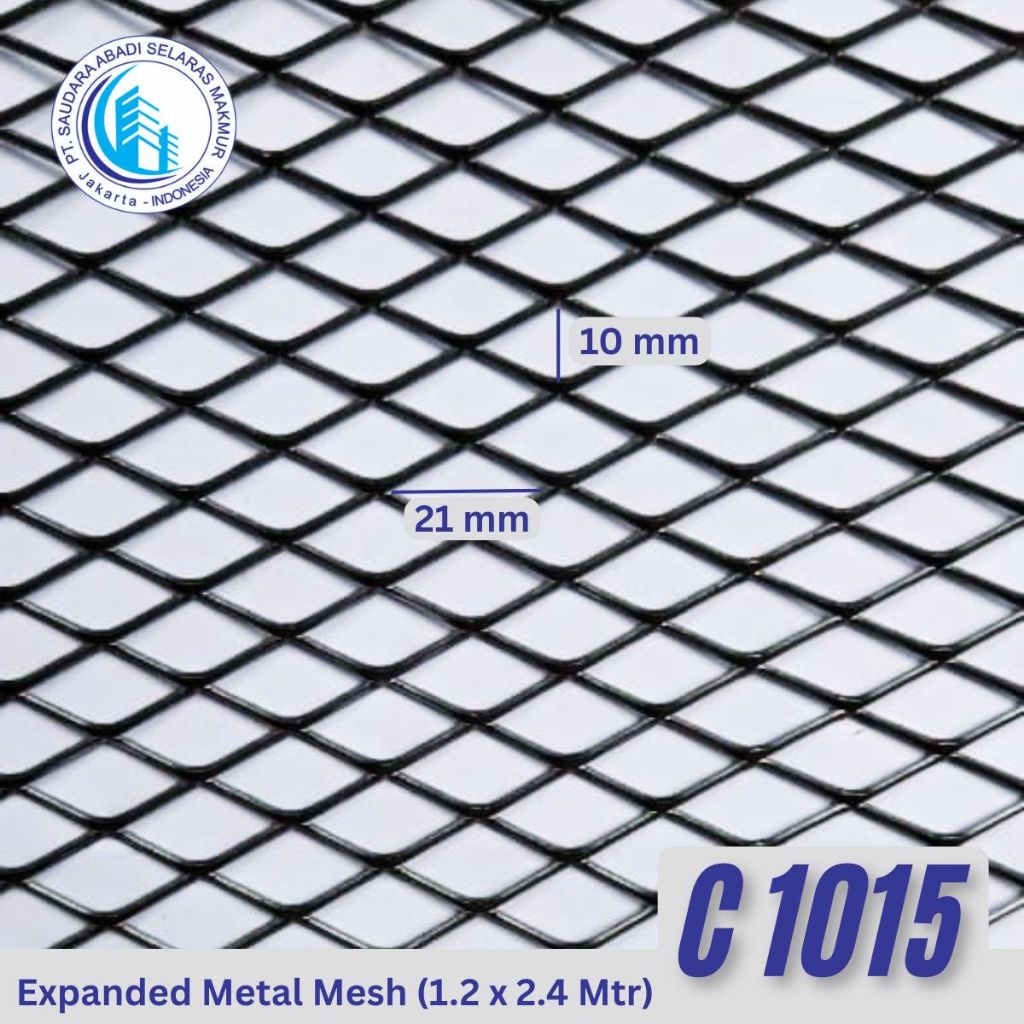 Expanded Metal 1015 / Expanded Mesh C1015 Expanda Diamond Mesh Ornamesh