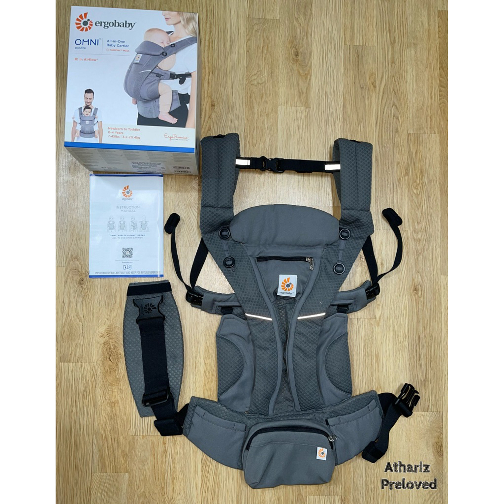 Preloved Ergobaby Omni Breeze Original 100%