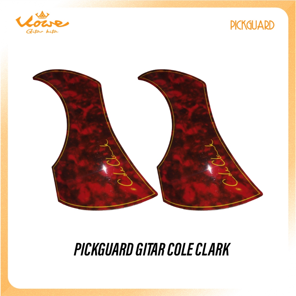 Pickguard Gitar Coleclark / Pelindung Body Gitar
