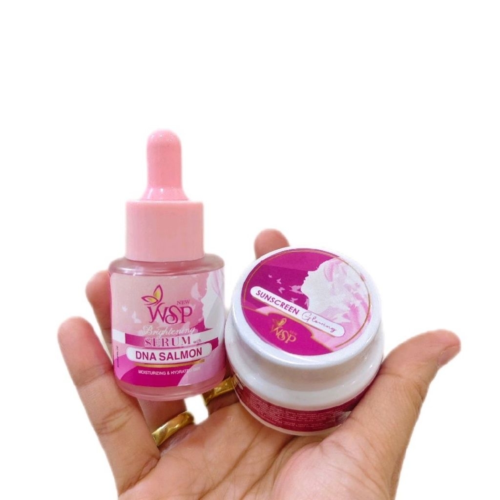 wsp glow / Serum New wsp glow terbaru ori bpom / Sunscreen wsp glow terbaru
