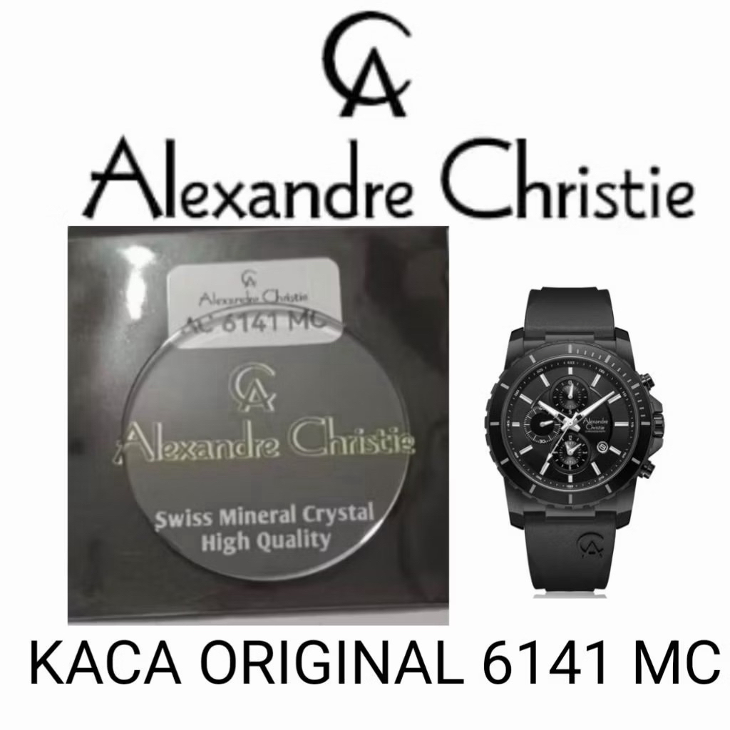 (ORIGINAL) KACA JAM AC 6141 PRIA KACA HARDLEX ORIGINAL KACA JAM AC 6141 PRIA
