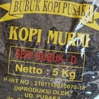 Kopi Kasar Aceh Kopi Saring Cap Pusaka Seri D