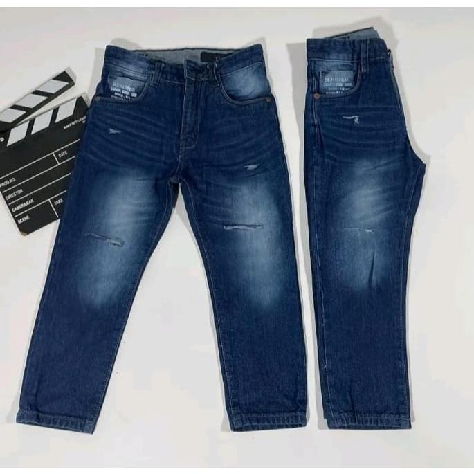 Celana Jeans Anak Laki Laki / Celana Slimfit Anak Cowok Fashioan Outfit Terkini Usia 4-13 Tahun #Rip