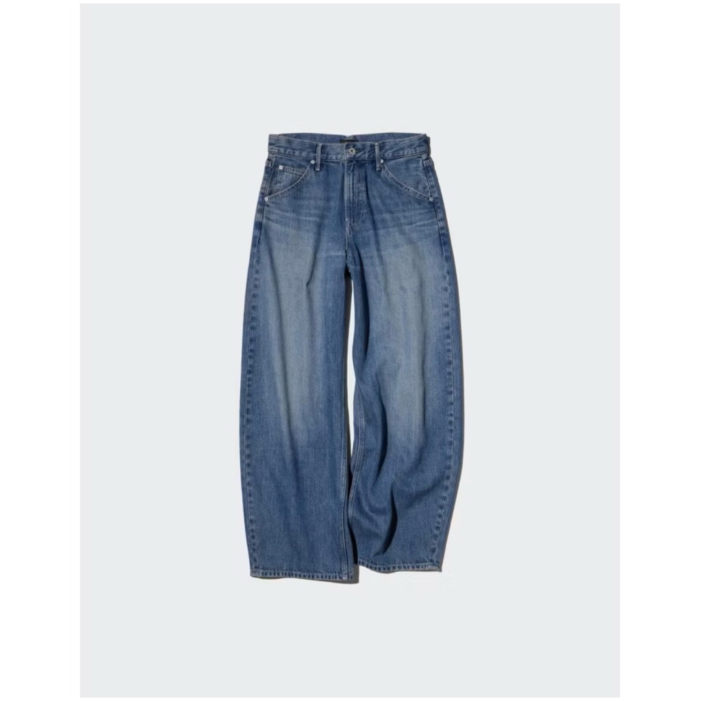 Celana Jeans Uniqlo (Curve Baggy Jeans)