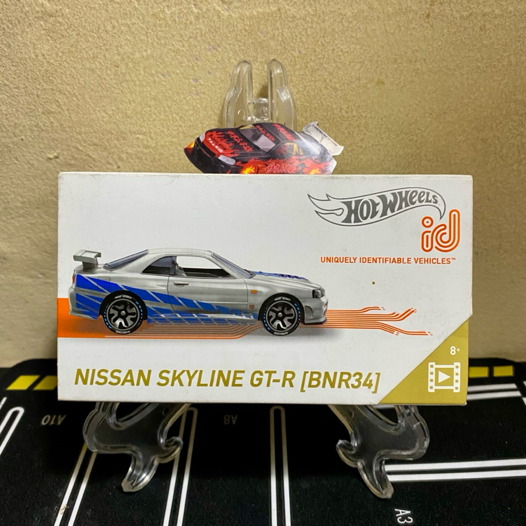NISSAN SKYLINE GT-R (BNR34) - ZAMAC | HOT WHEELS ID 2021