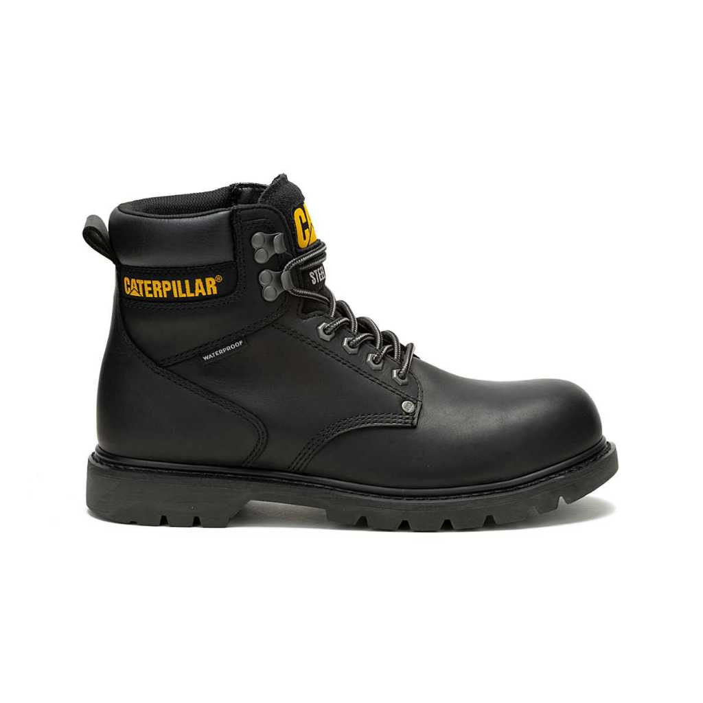 Second Shift WP ST Black, Caterpillar Safety Shoes