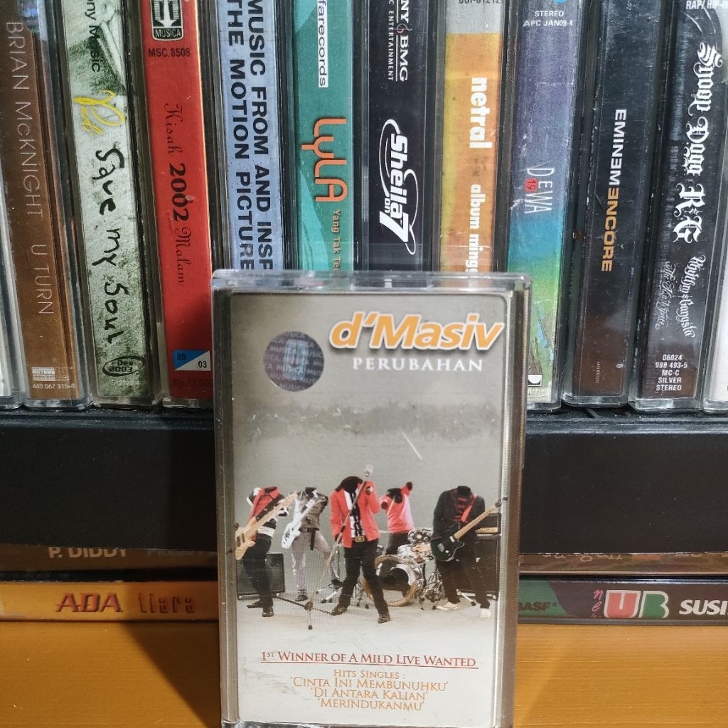 Kaset Pita D'Masiv d'masiv dmasiv Perubahan Cinta Ini Membunuhku