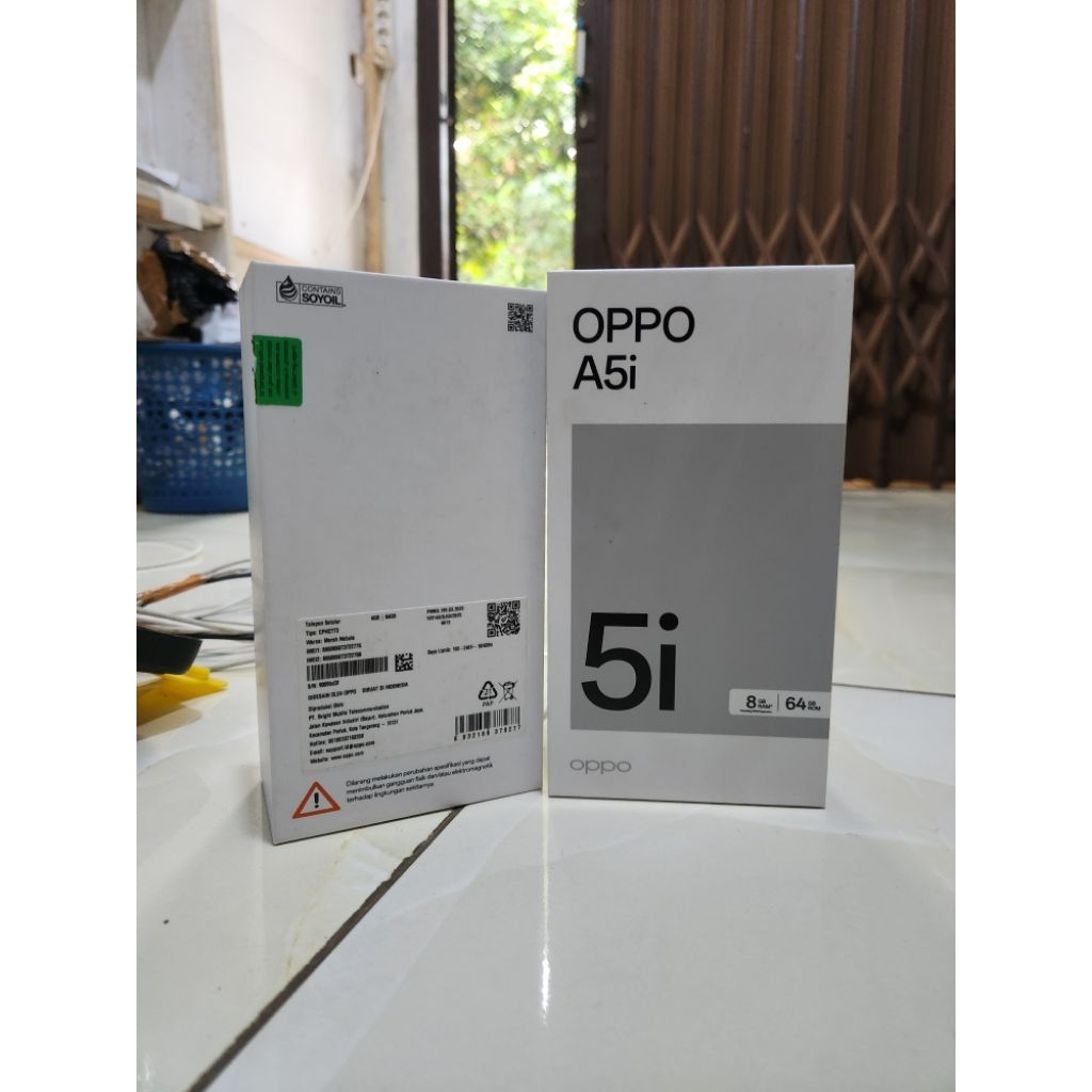 DUS BOX KOTAK ORIGINAL OPPO A5i