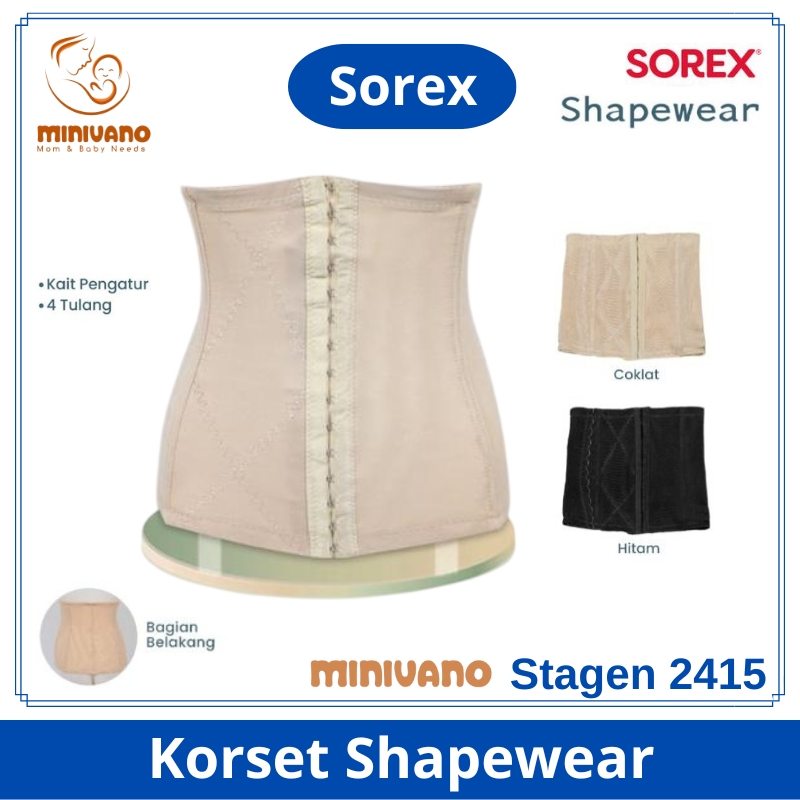 Sorex Slimming Stagen 2415 - Corset Shapewear - Korset Pelangsing Kait