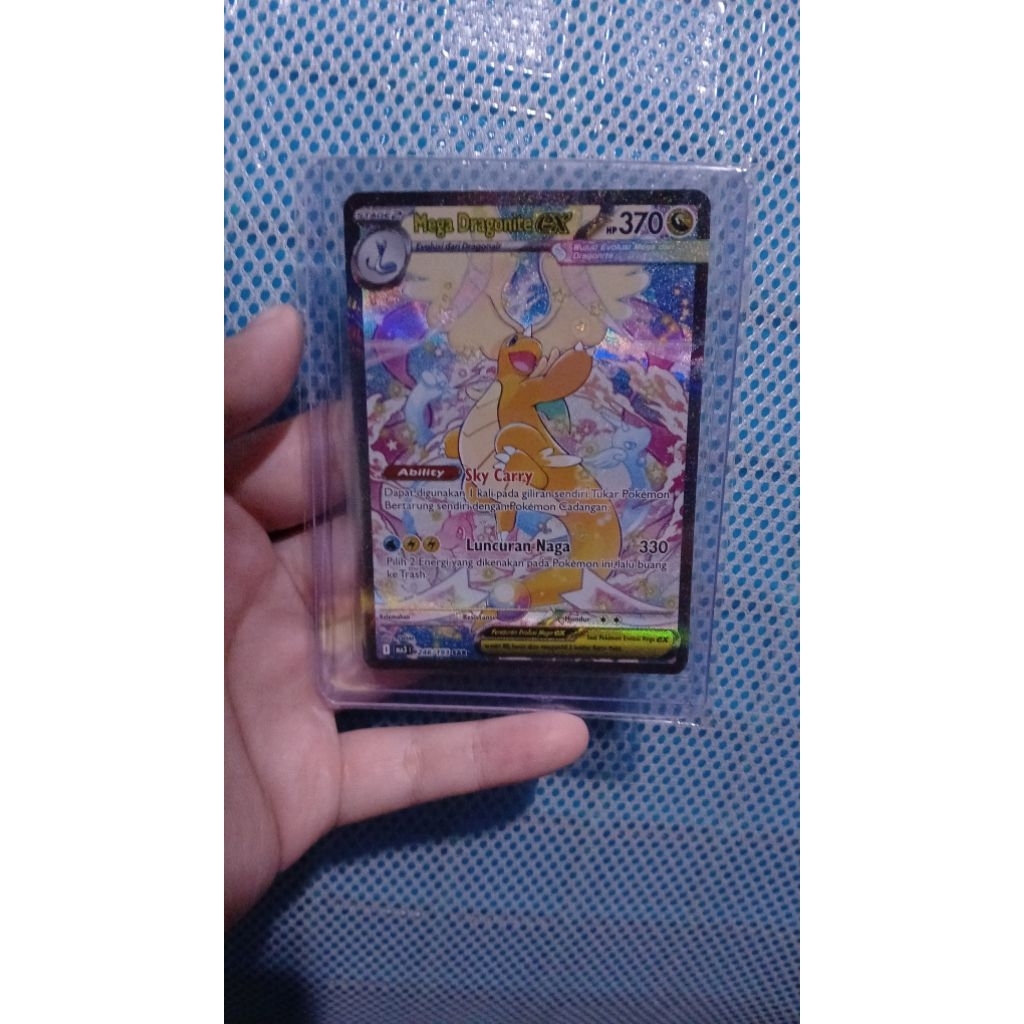 2 SAR Mega Dragonite EX dan Mega Bellibolt Mistika EX Megi