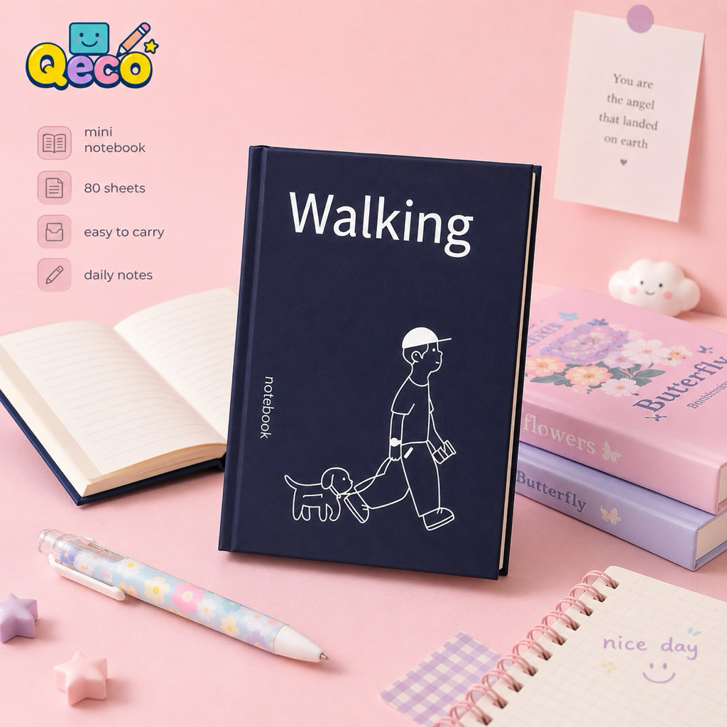 Butterfly Notebook A7 Polos