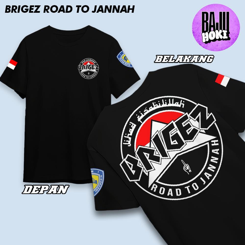 T-shirt Kaos Brigez Road To Jannah - Kaos Brigez Indonesia