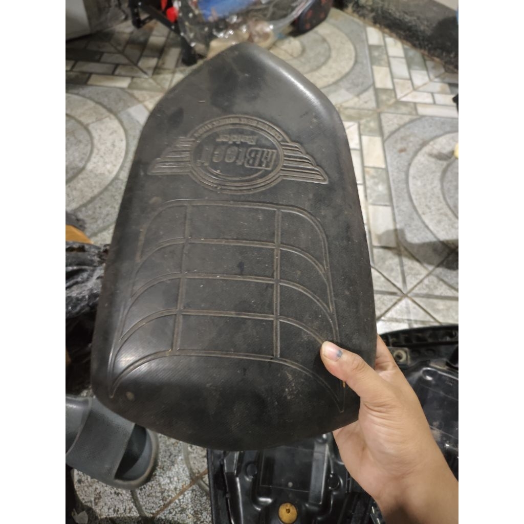 Jok Belakang Ninja 250 karbu original copotan