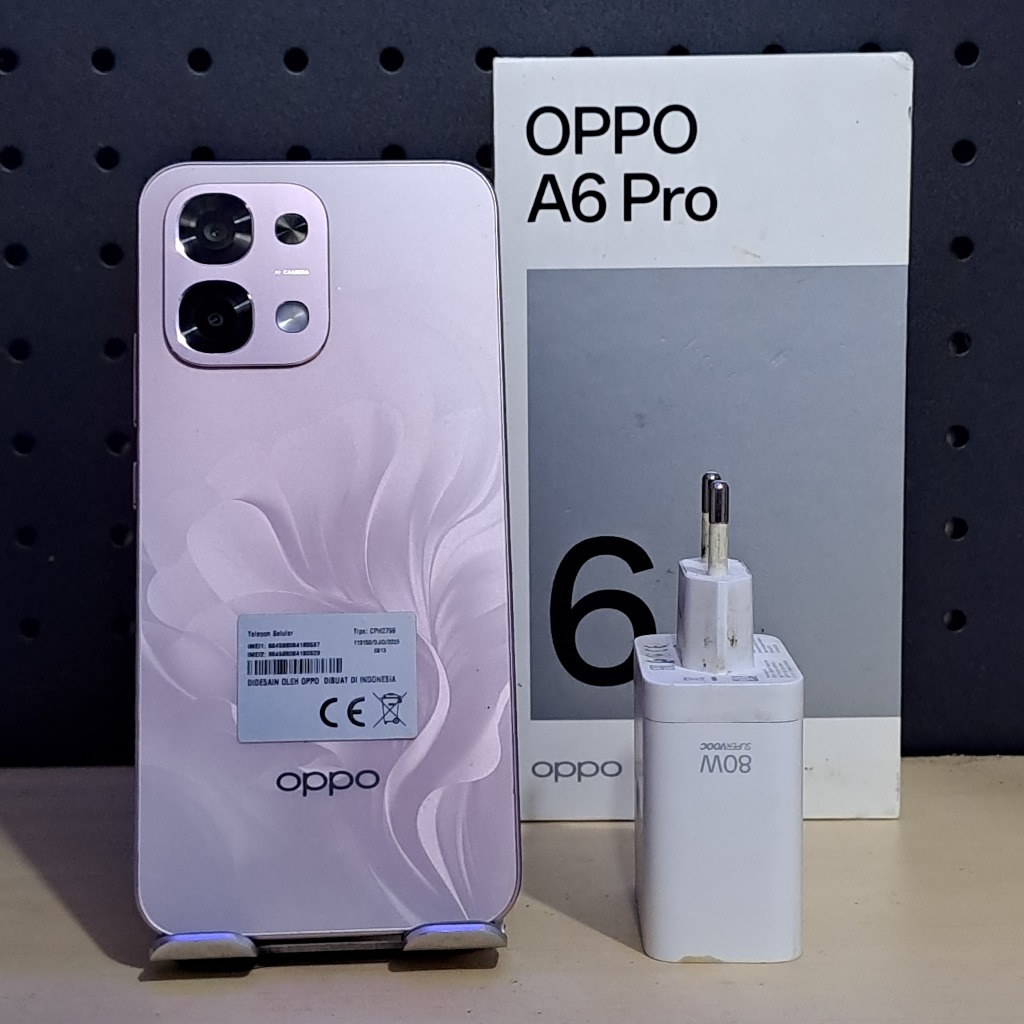 OPPO A6 PRO 8/128GB SECOND FULLSET BERGARANSI