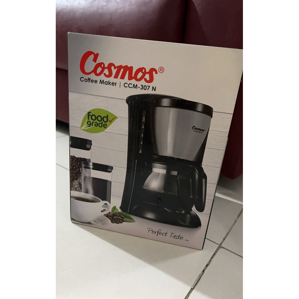 COSMOS COFFEE MAKER TEA MAKER teko listrik electric keetle stainless