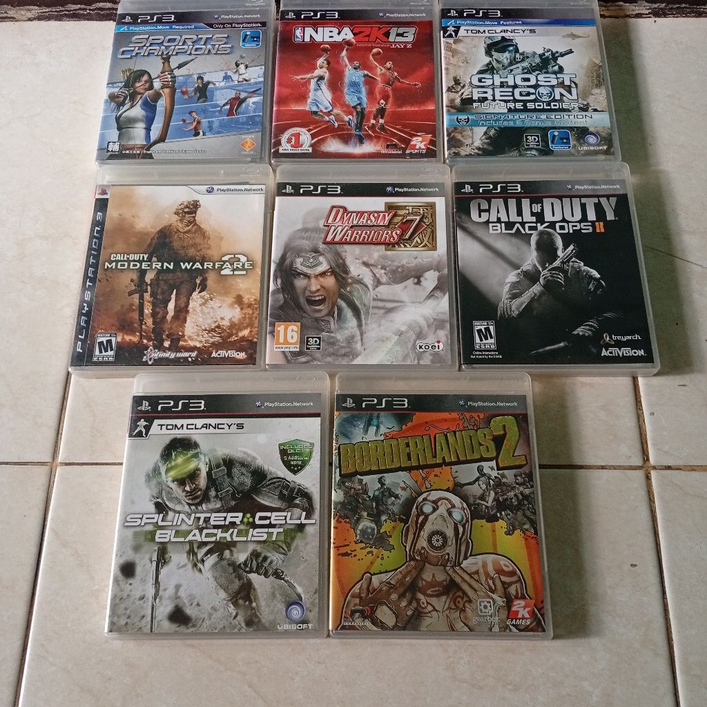 kaset ps 3 original