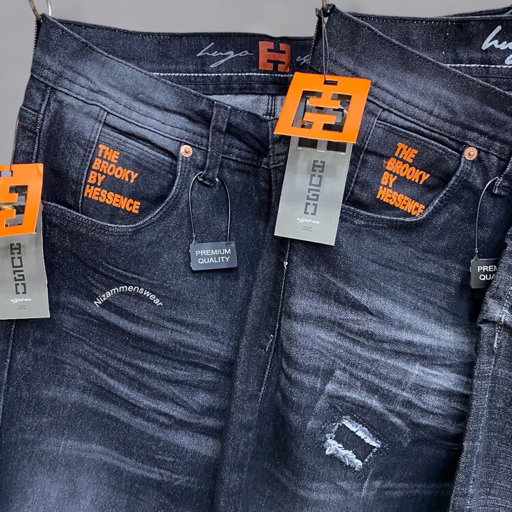 CELANA JEANS PANJANG DENIM PRIA PREMIUM HG ESSENCE