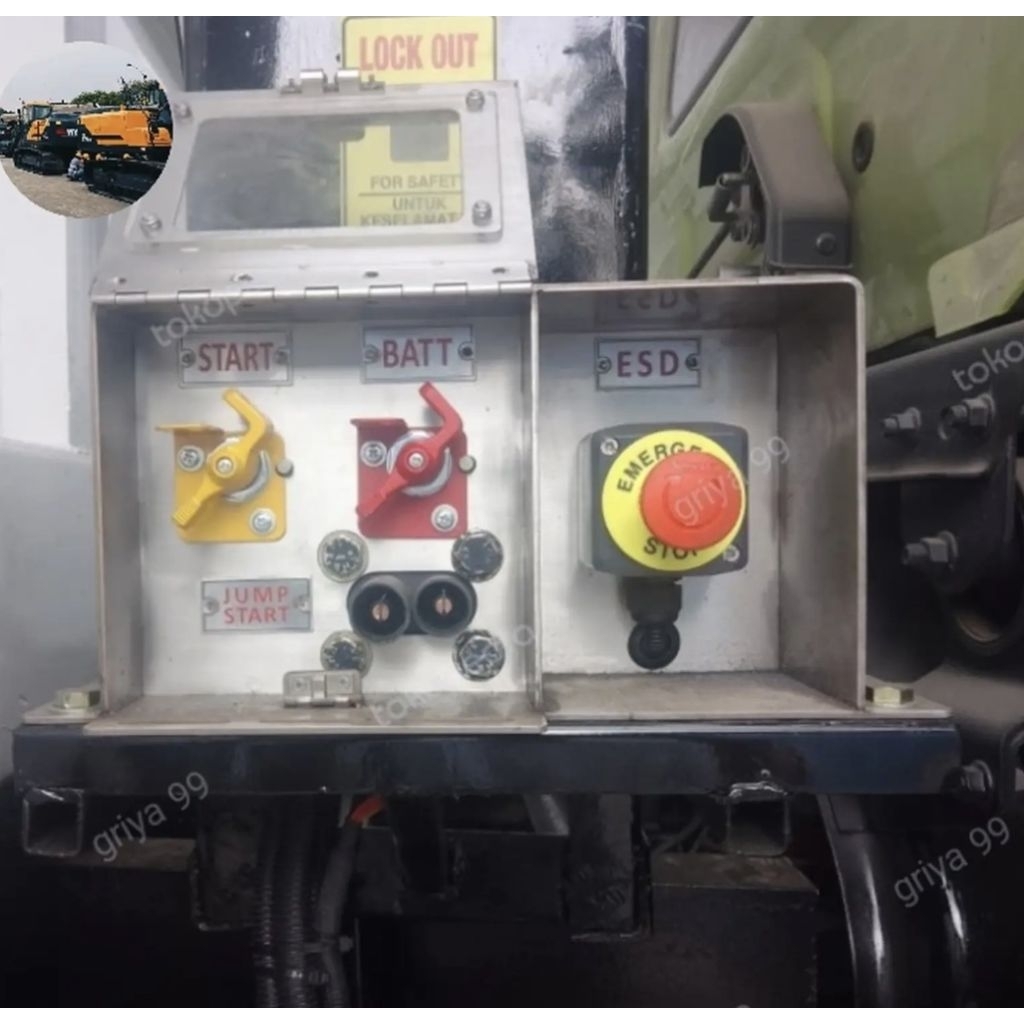 Loto Box stainless steel lengkap 4 system