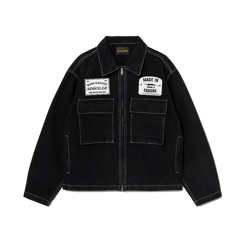 Goovin Work Jacket Boxy Jaket Boxy Fit