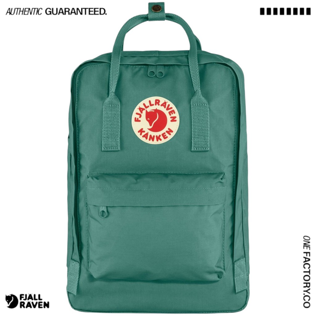 Fjallraven Kanken 15' Laptop Frost Green 100%Original